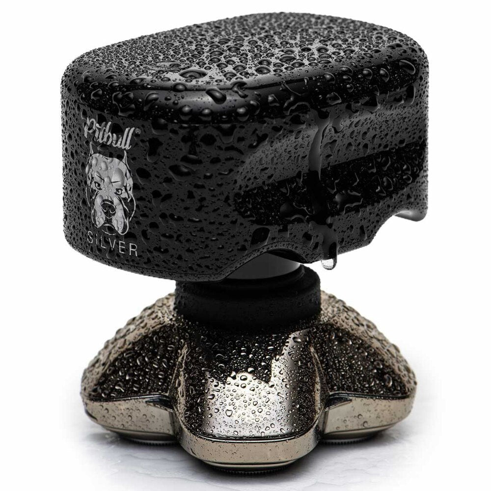 Shaver Pitbull Silver PRO Electric Head and Face Shaver, Electric, Beard