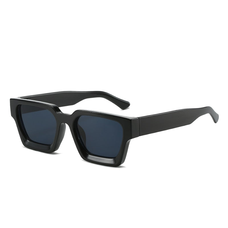 STORY Vintage Tortoiseshell Thick Square Sunglasses Women Men Brand Designer Fashion Chunky Rectangle Sun Glasses Female S19115