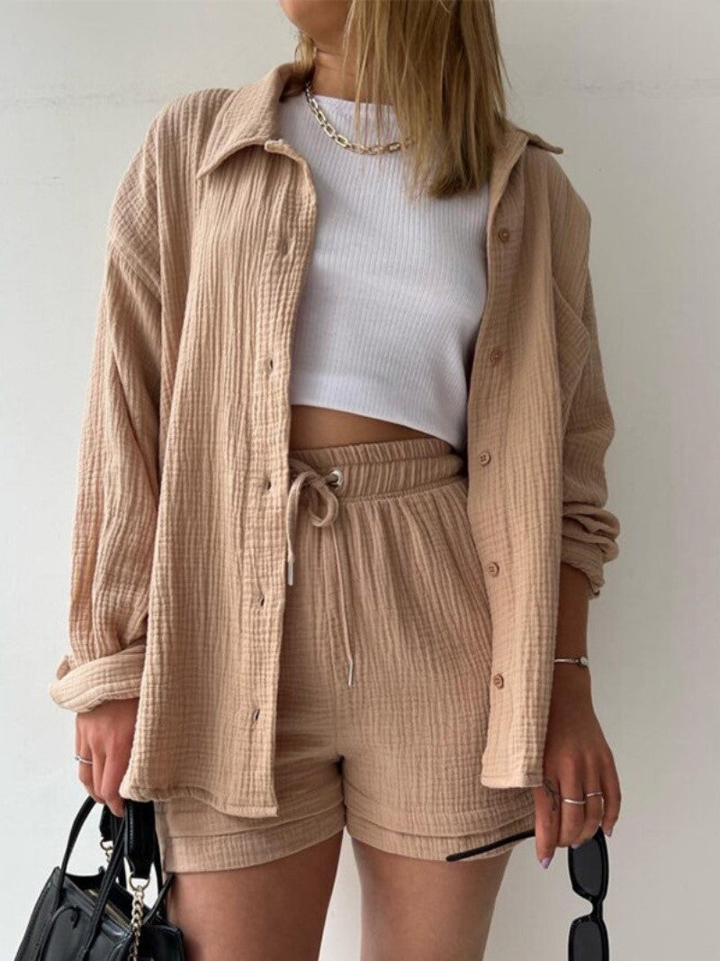 2023 Summer Women Suit Knited Leisure Sweater Two Piece Suit