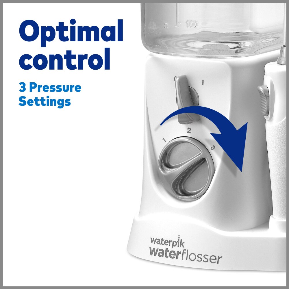 2023 New Waterpik Nano Compact Water Flosser, WP-310 White