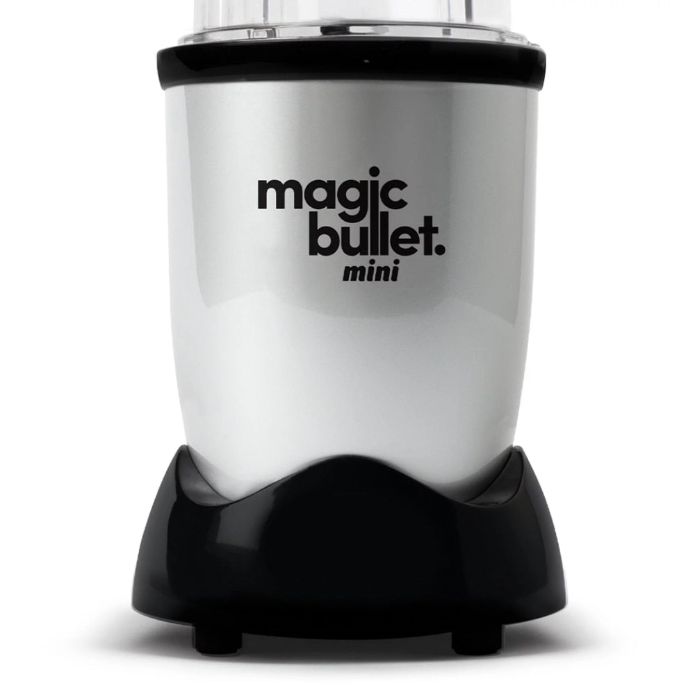 Magic Bullet Mini 14 oz. Compact Personal Blender Silver/Black  portable blender